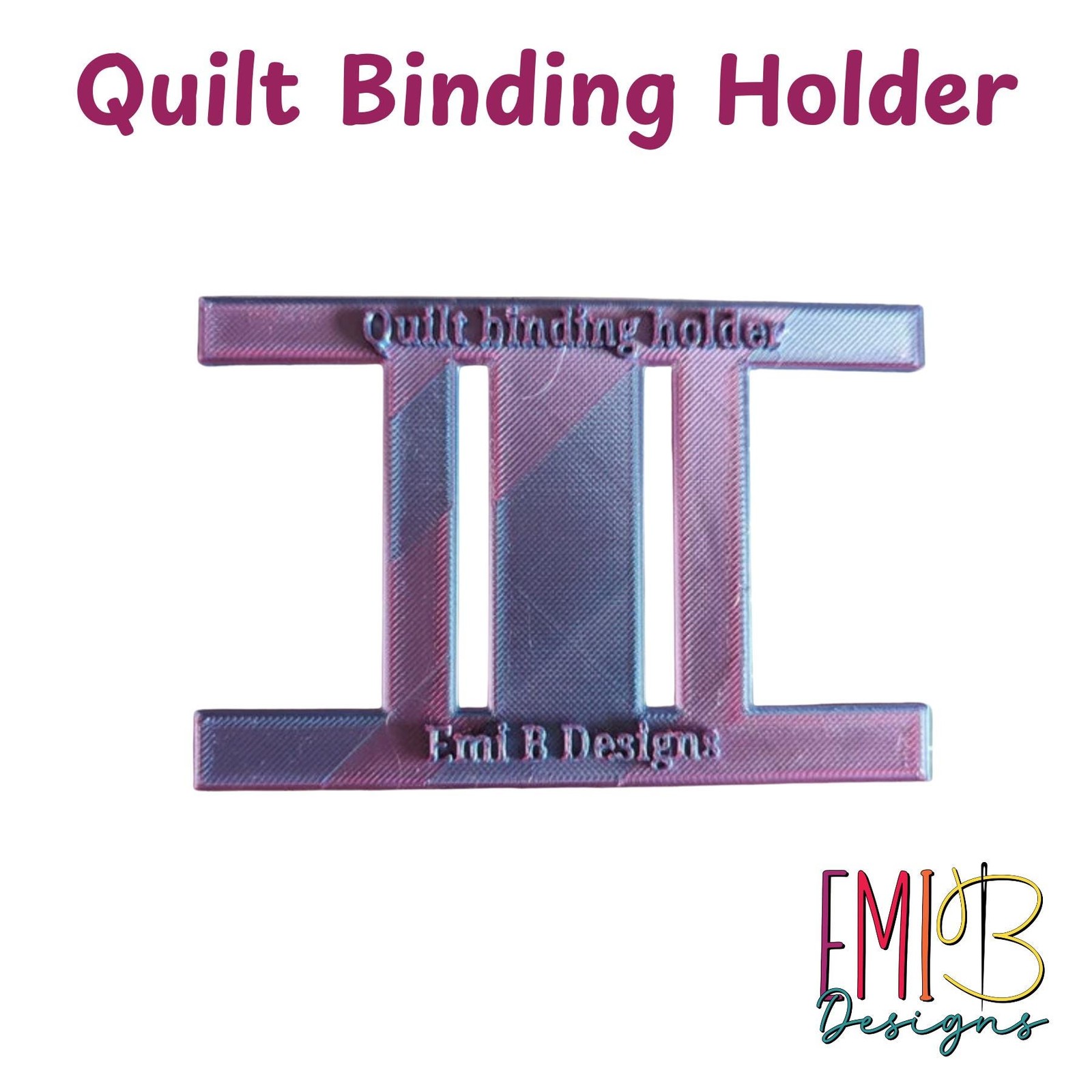 Quilt Binding Holder Quilt Binding Organiser Organise your binding. Bias