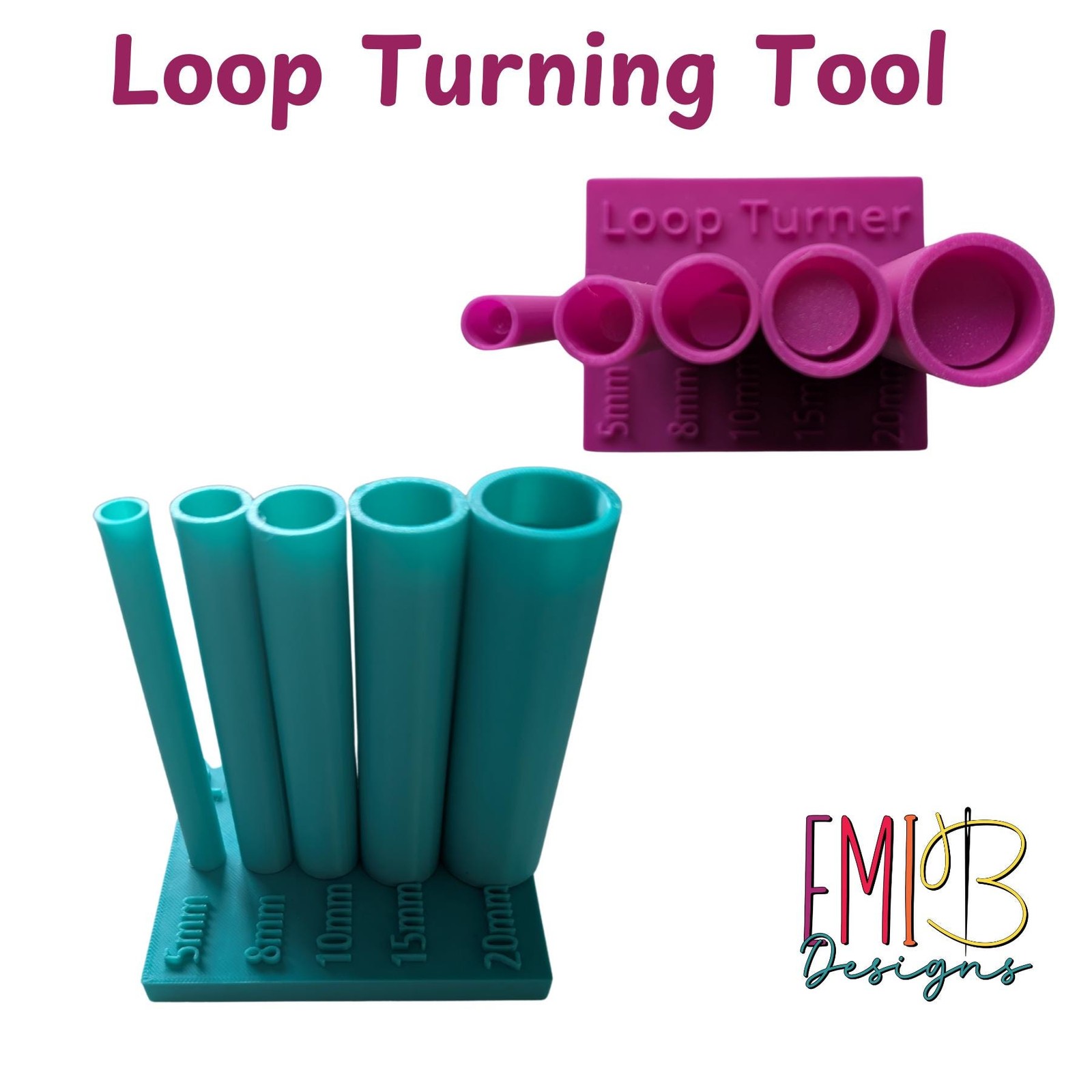 Loop Turner Sewing Tool Multi Size Loop Turner for Sewing Projects, Bag Making