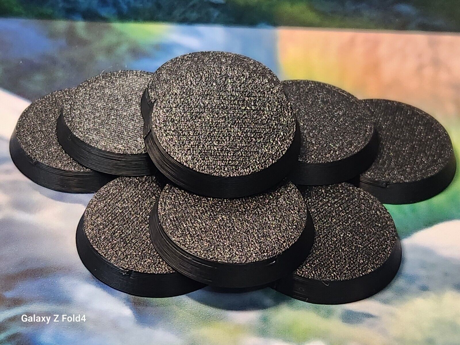 200 Mixed Bases War Gaming, Plain Blank Modelling Bases Tabletop War Games