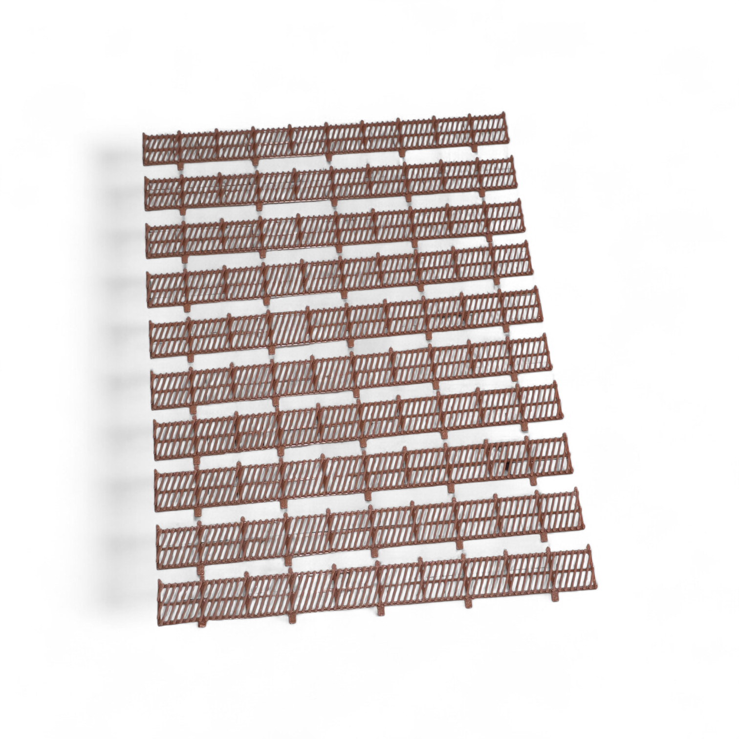 OO Gauge Diagonal Fencing 10 Pack Station Platform Fence 1:76 00 Model Railway