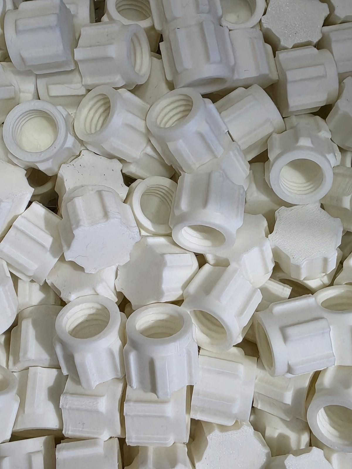 Silicone sealer sealant mastik tube nozzle screw cap tops bulk pack of 25