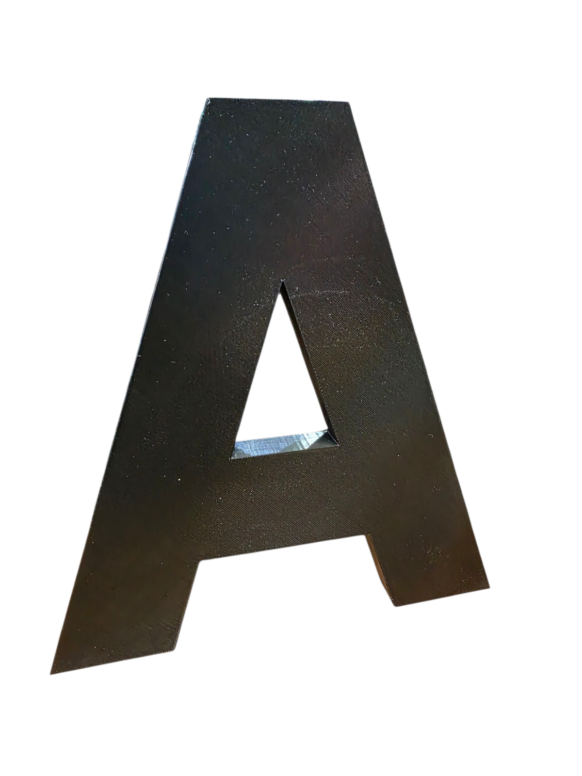 LETTER A 3D PETG 10" Sign – Outdoor Indoor Use – Waterproof, UV & Heat Resistant