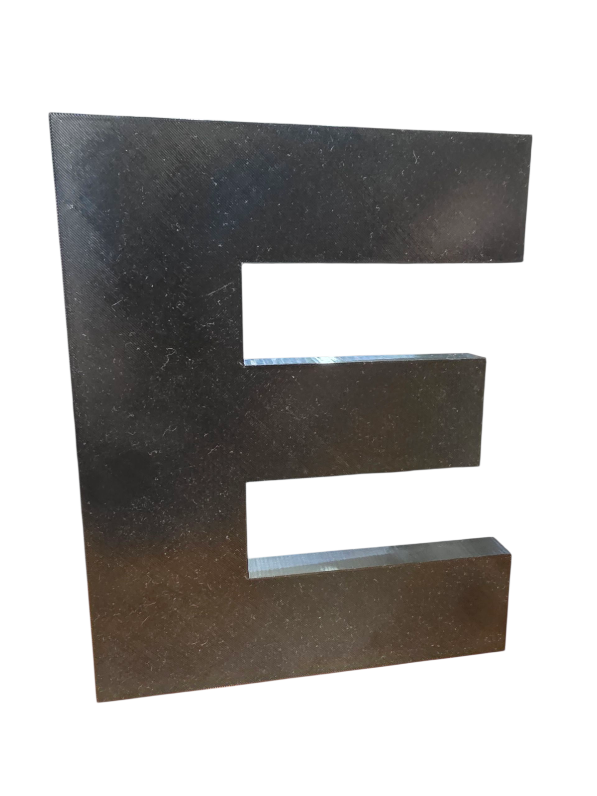 LETTER E 3D PETG 10" Sign – Outdoor Indoor Use – Waterproof, UV & Heat Resistant