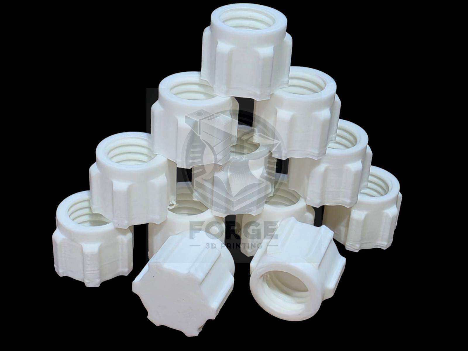 Silicone Sealant Nozzle Caps Screw Tops Pack of 12