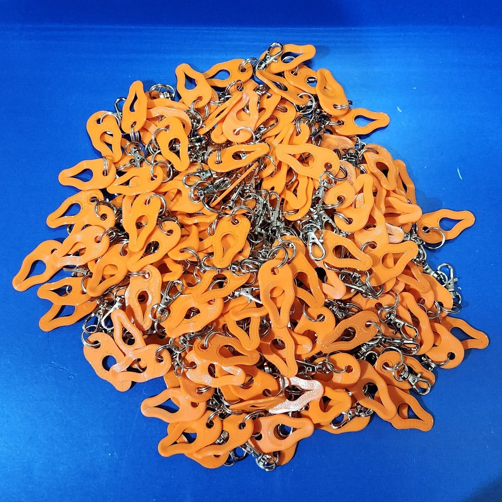 Wholesale Bulk 200 x Tick Removal Tools Orange PLA Plastic dog cat horse human