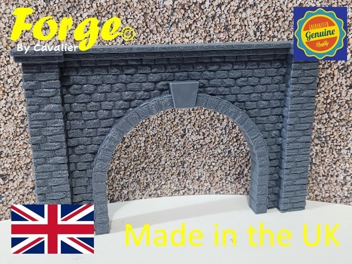 N Gauge Tunnel Single Track Stone Portal Model Railway Train Layout 1:148 Scale