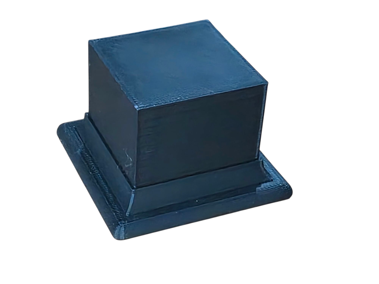 Wargaming Miniature Display Plinth – 3D Printed Square Base for Hero Models