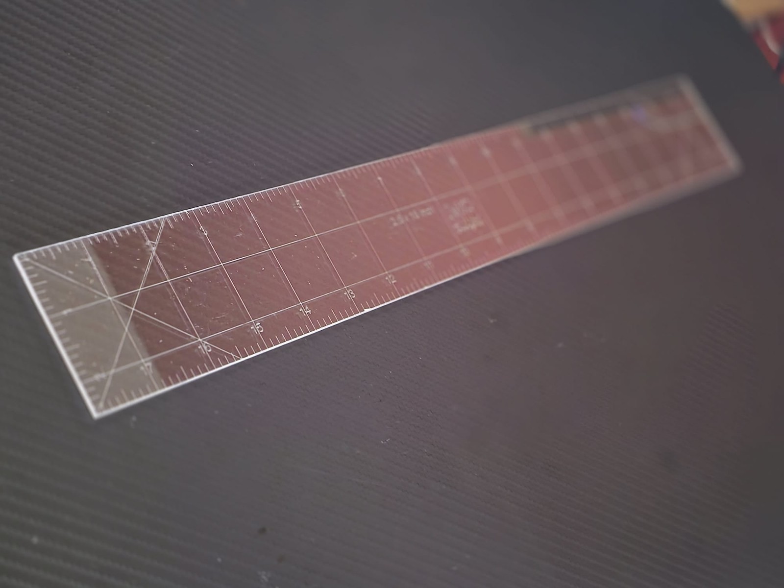 18x 2.5 inch Acrylic Sewing Ruler