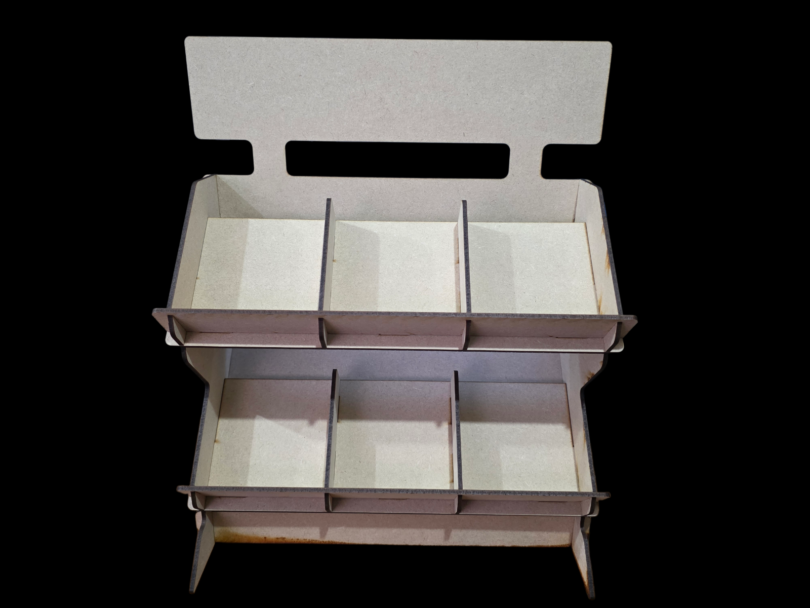 Lightweight Portable Display Shelf 300mm – Flat Pack MDF – Craft Fair Market