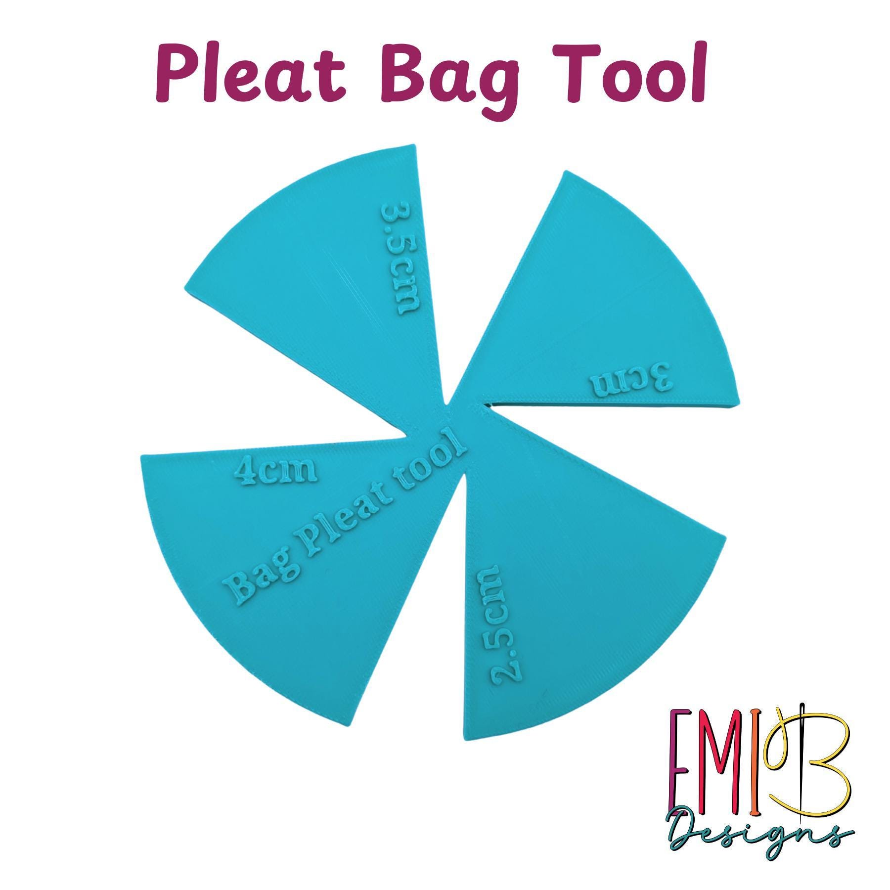 Pleat Bag Tool Bag Making Tool Bag Making Ruler Clutch Bag Tool Sewing Ruler