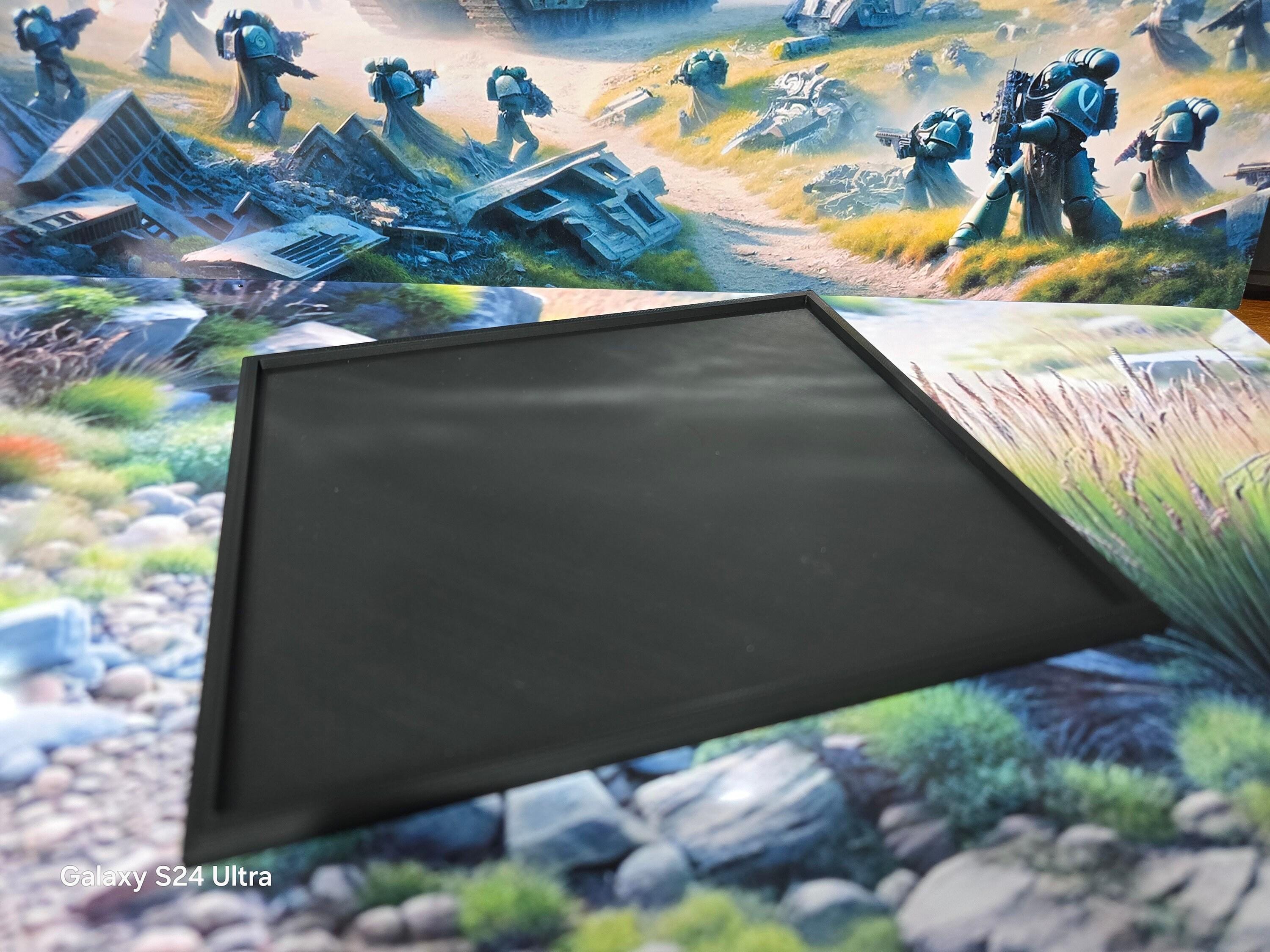All sizes wargaming movement trays pla plastic for war gaming tabletop games all sizes just ask and we'll add it to the listing 175 x 125mm