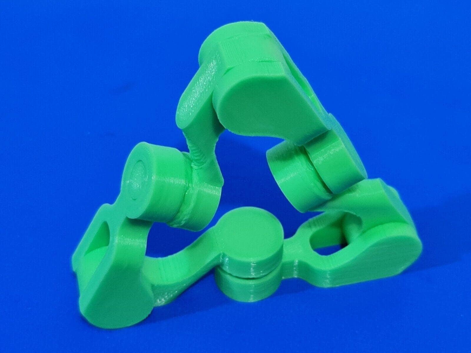 Kaleidocycle 3D Printed Fidget adult toy, release the stress, Tactile Sensory