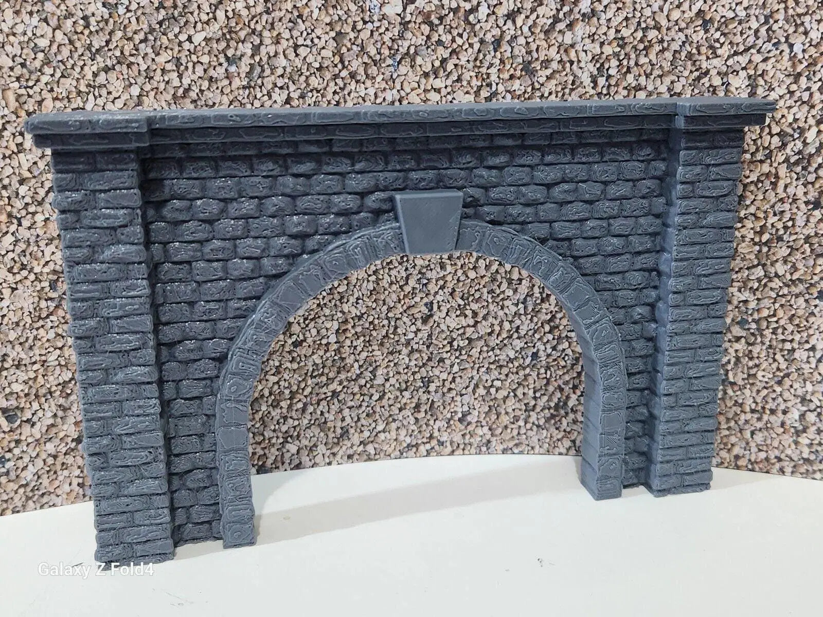 Tunnel Track Stone Portal Modelling Dioramas 10" x 8" CUSTOM SIZE