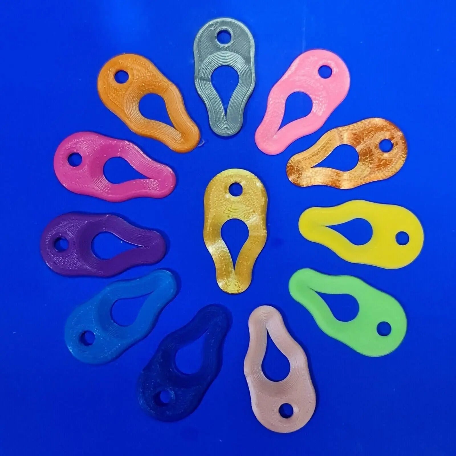 10 Pack Tick Removal Tools PLA Plastic Biodegradable, dog cat horse human sheep