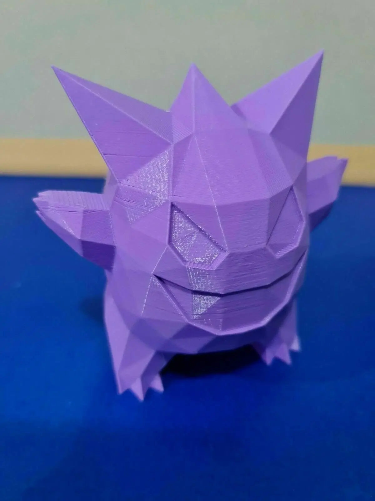Pokemon Gengar 3D Printed Display Model Low Poly 100mm 4 Inch Tall