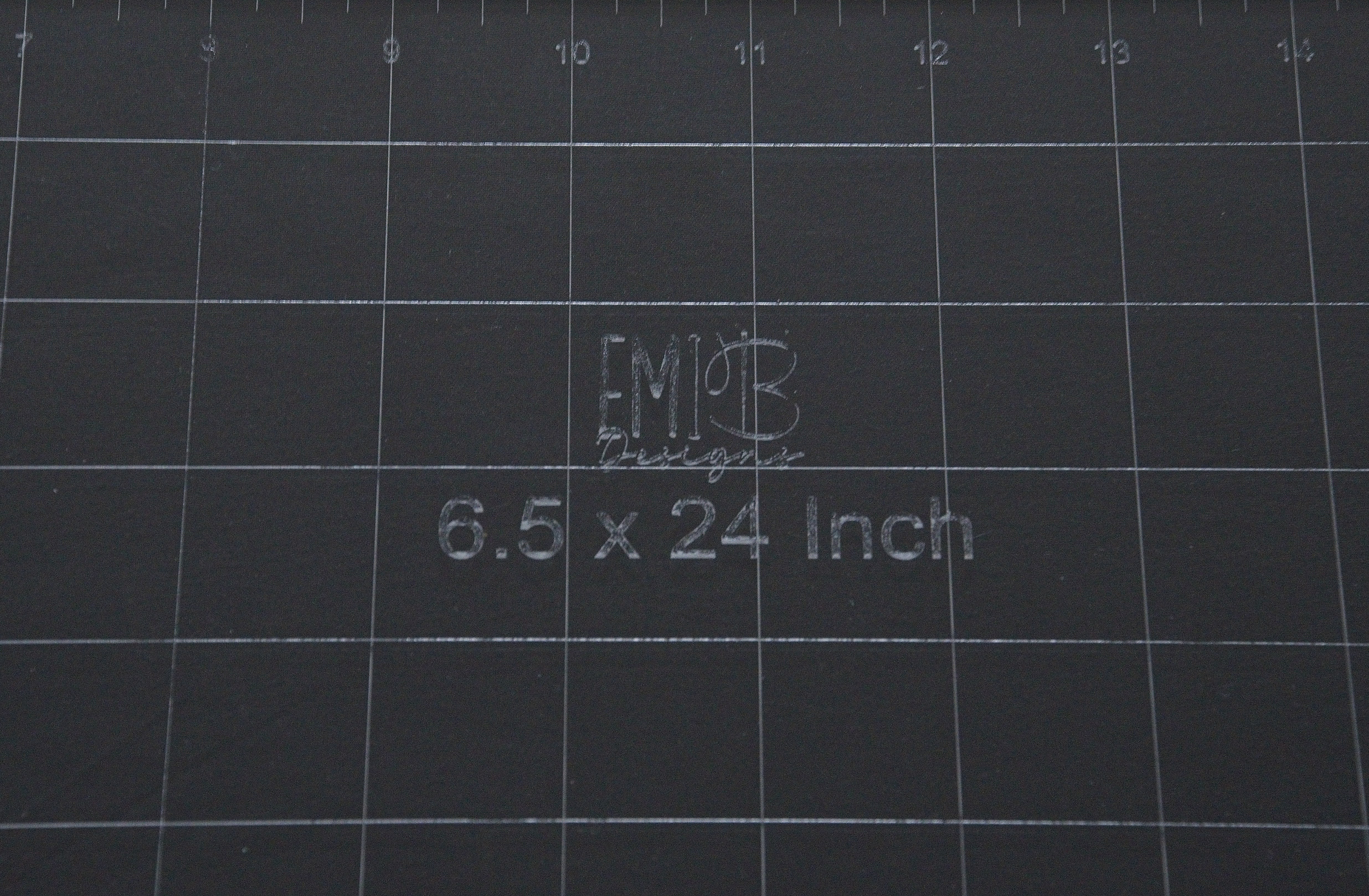 6.5 x 24 inch Acrylic Sewing Ruler
