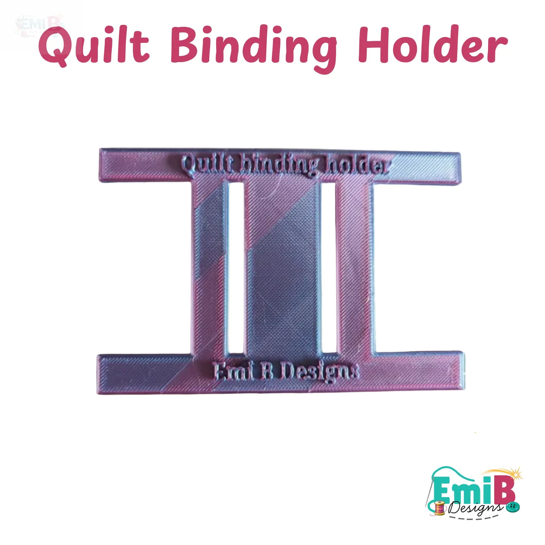 Quilt Binding Holder Quilt Binding Organiser Organise your binding. Bias Binding holder/Organiser