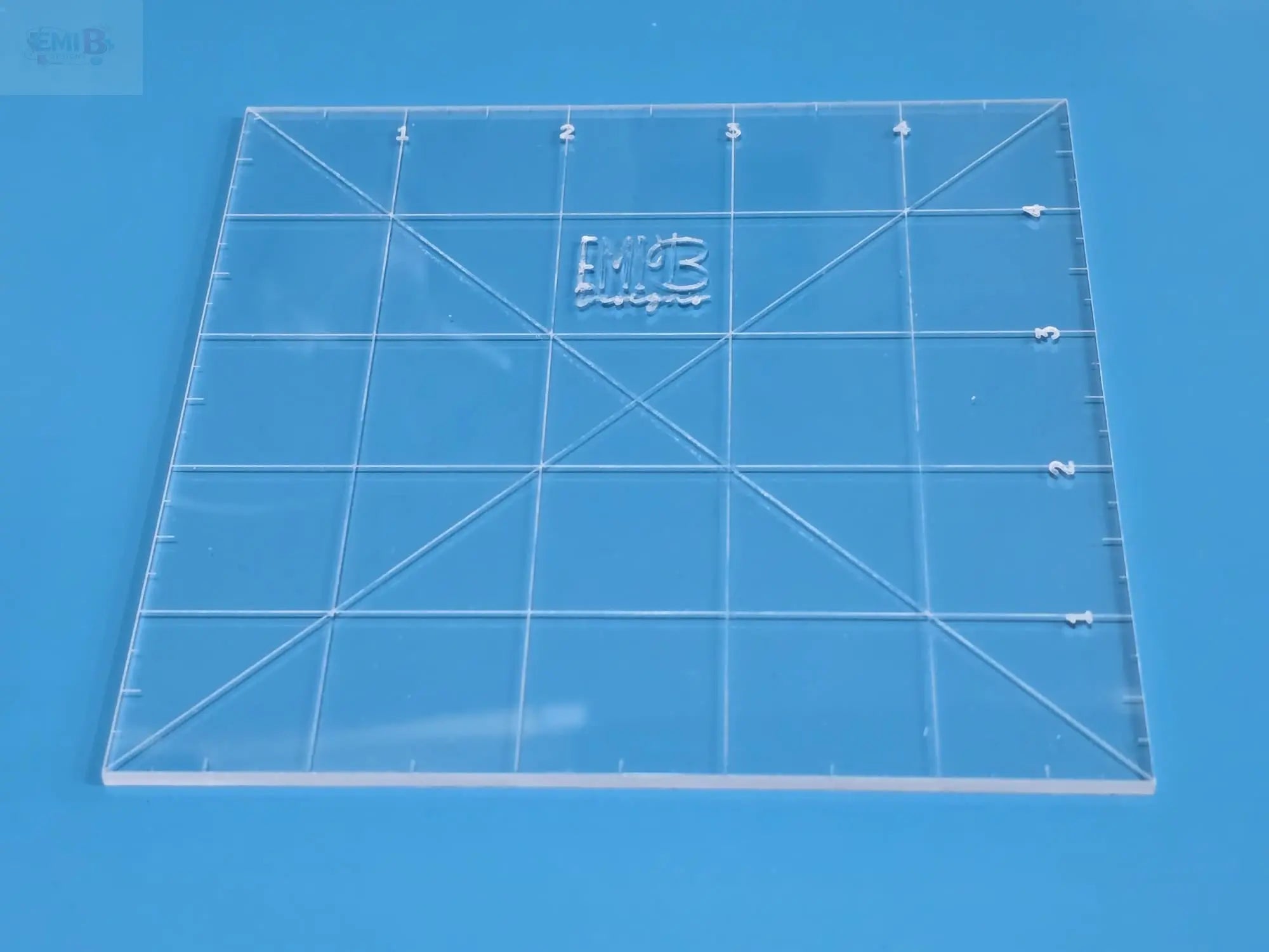 5 inch Square Acrylic Sewing Ruler