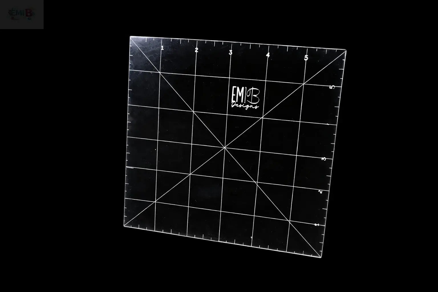 6 inch Square Acrylic Sewing Ruler