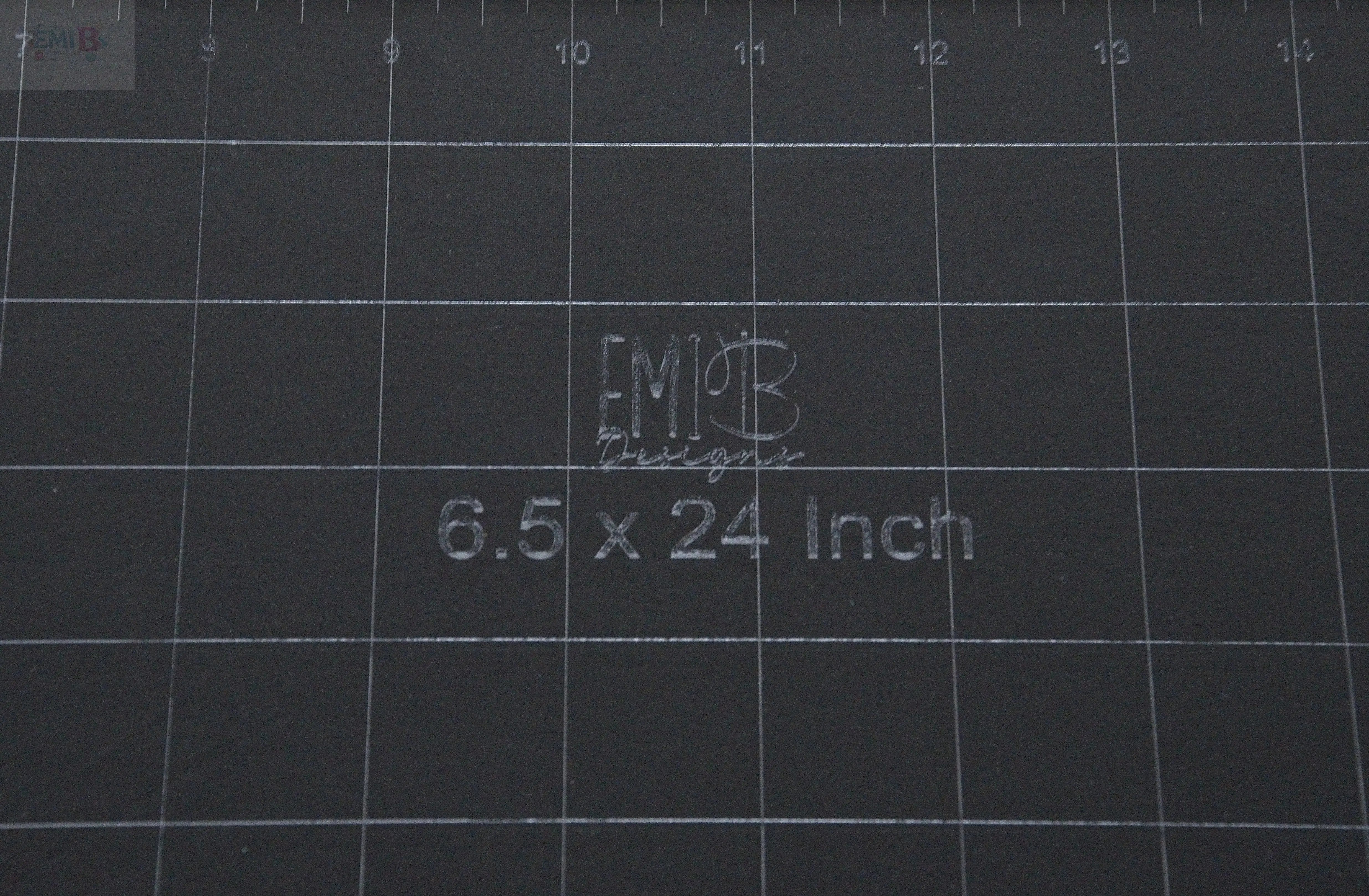 6.5 x 24 inch Acrylic Sewing Ruler
