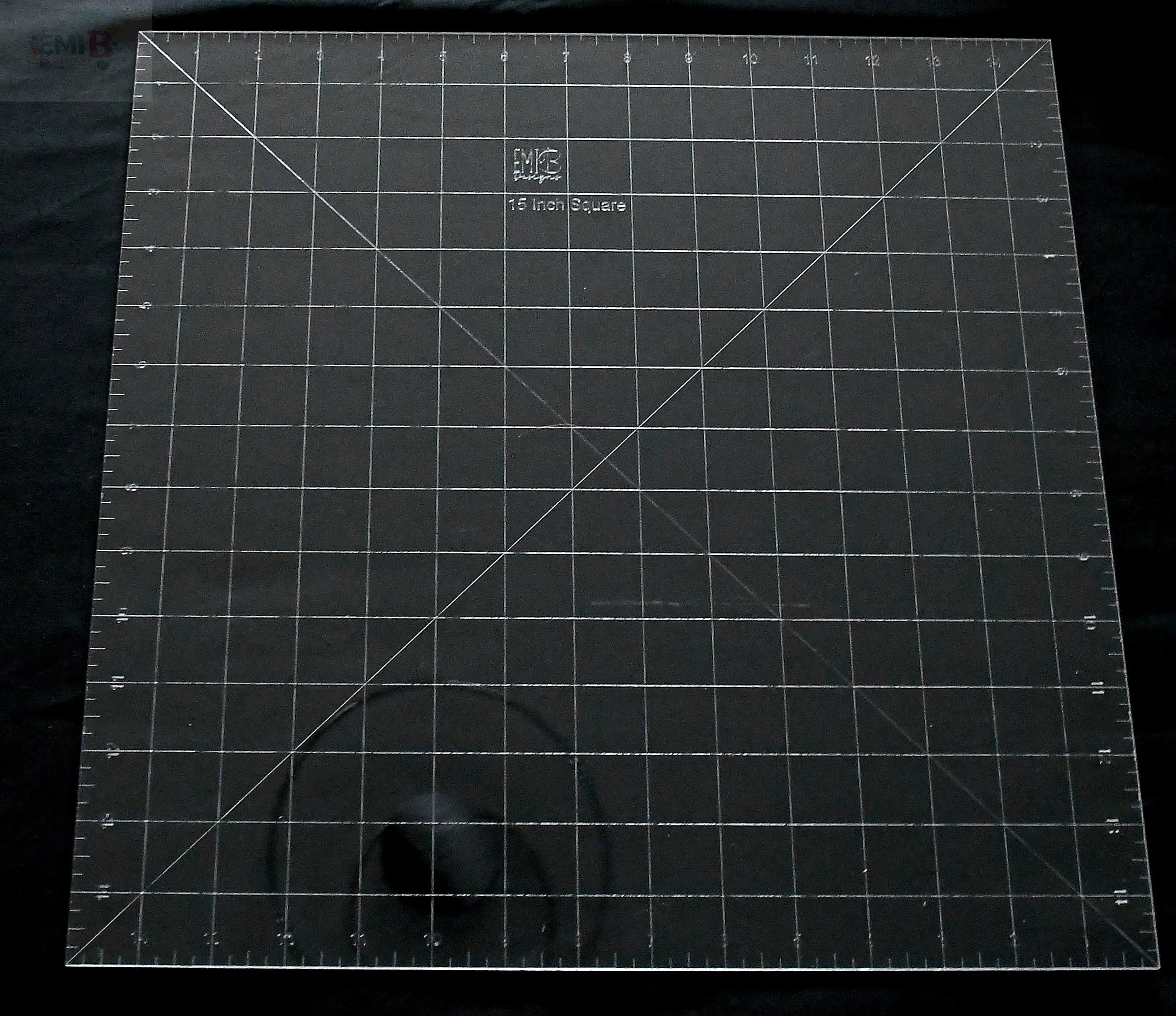 15 inch Square Acrylic Sewing Ruler